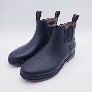 L.L. Bean Women's Size 10 Rugged Wellie Chelsea Boots Black Lined Warm Winter